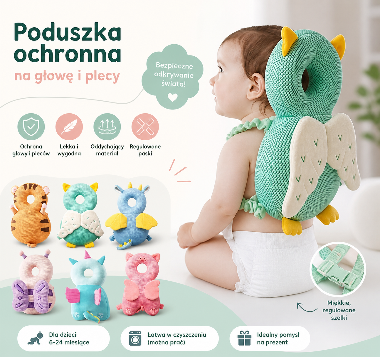 Plecak Ochronny dla Niemowlaka